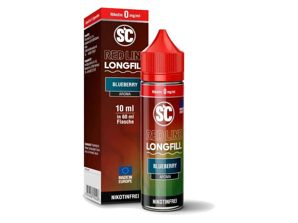 SC-RED LINE Blueberry - Longfills 10ml